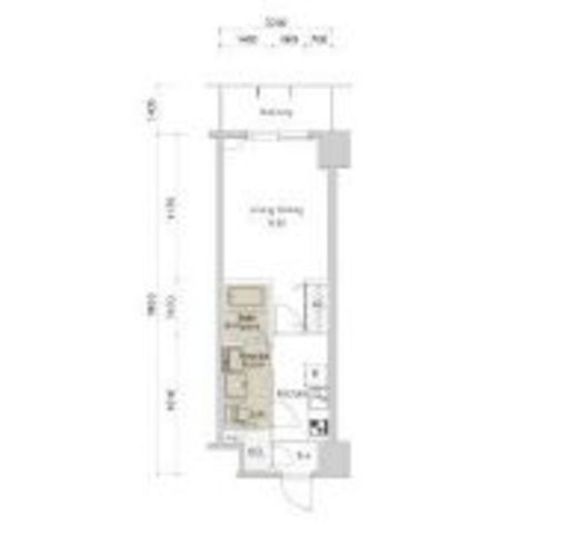 ロイジェント九段　204号室　間取り