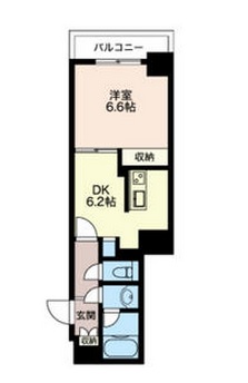 エスティメゾン神田　405号室　間取り