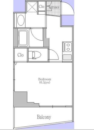 新神保町ビル　402号室　間取り