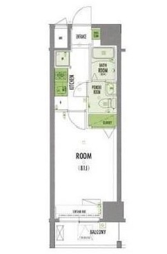 アルテシモフィーノ　202号室　間取り