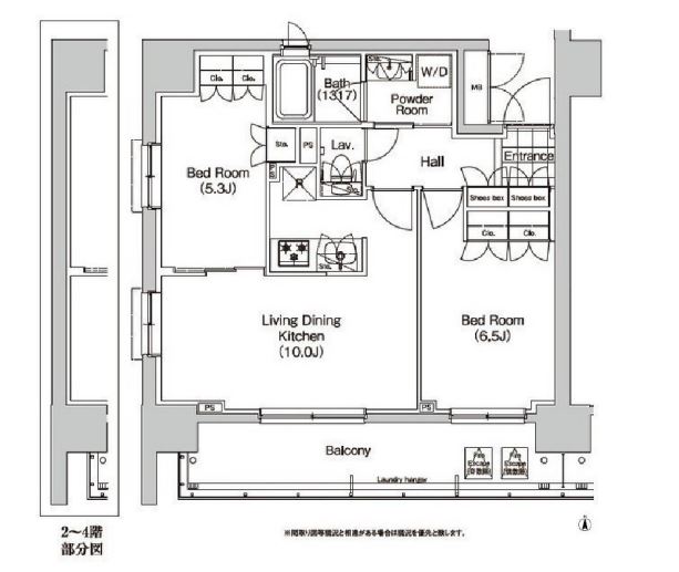 コンフォリア秋葉原イースト　201号室　間取り