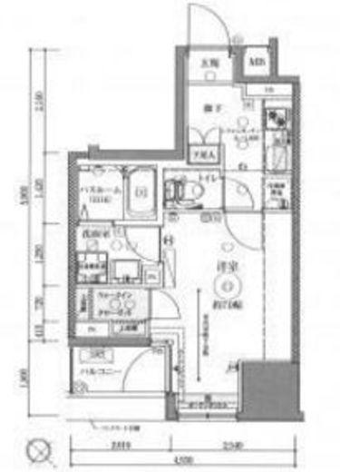 ドムス・スタイル銀座東　902号室　間取り