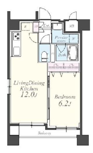 メゾン明神下　301号室　間取り