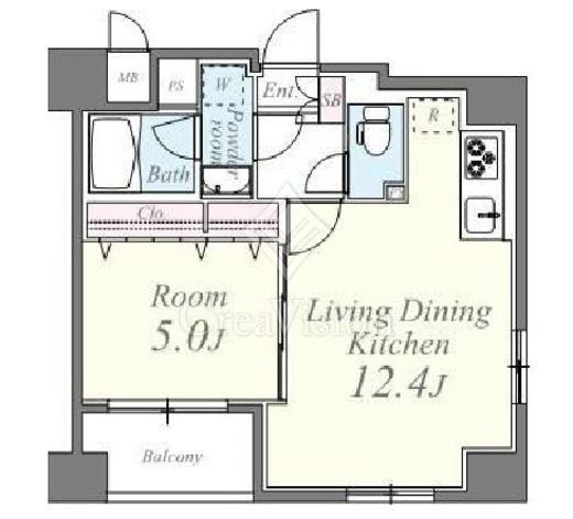 ジェイファーストチヨダ　301号室　間取り