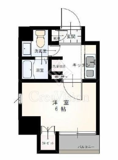 ビラビスタ猿楽町　202号室　間取り