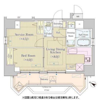 ラヴィラント御茶ノ水　1001号室　間取り