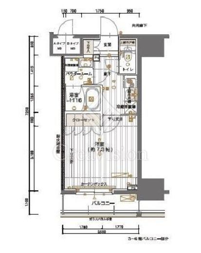 メインステージ神田須田町　302号室　間取り