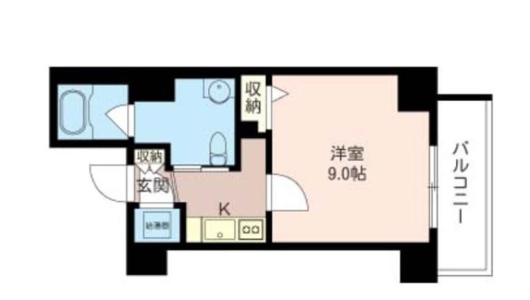 マストライフ神保町　603号室　間取り