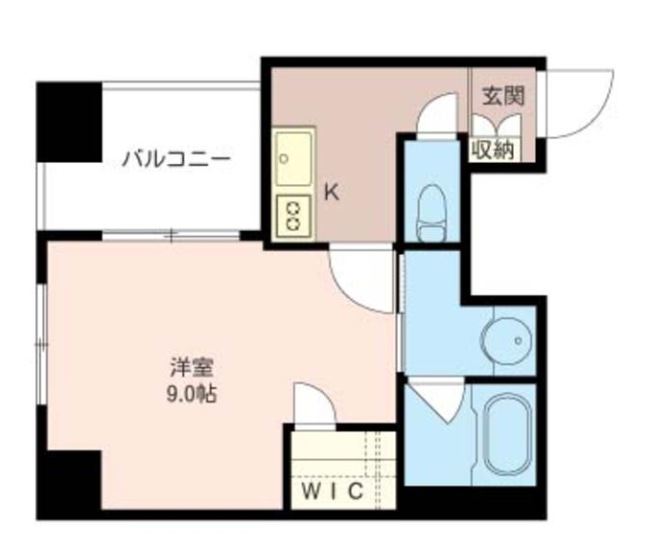 マストライフ神保町　901号室　間取り