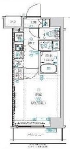 アルテシモヴィコロ　502号室　間取り