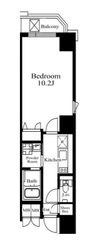 スタイルヒルズ秋葉原　902号室　間取り