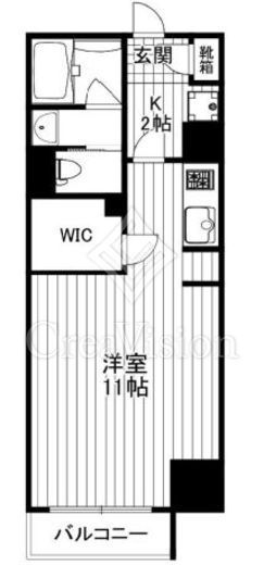 アトラス江戸川アパートメント　712号室　間取り
