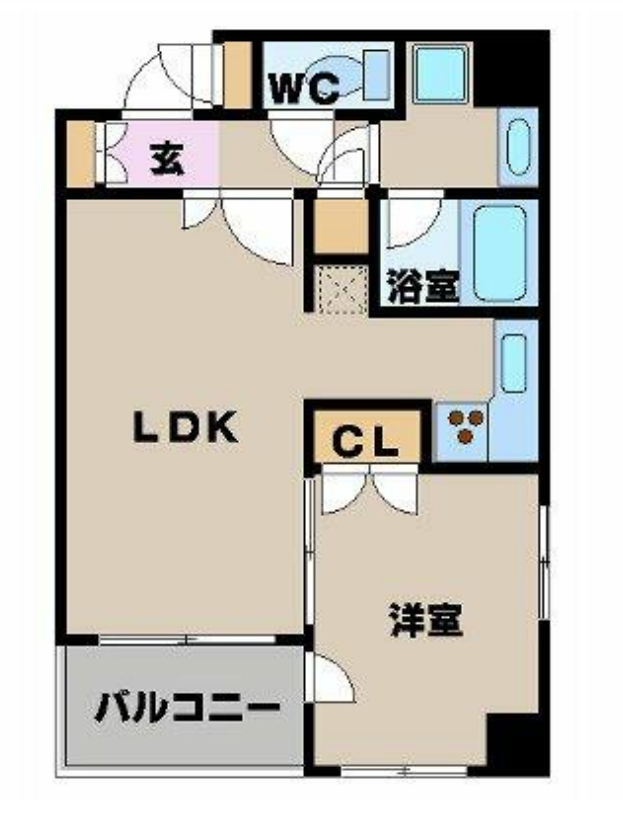 パレステュディオ渋谷ステーションフロント　1001号室　間取り