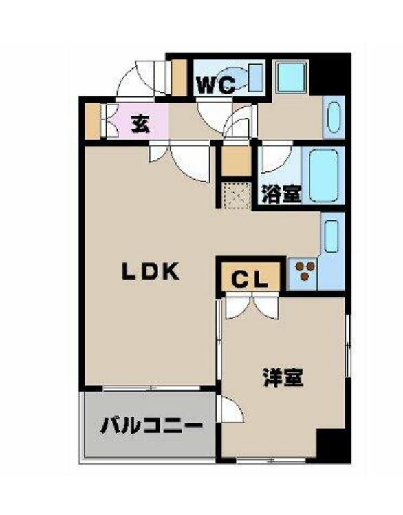 パレステュディオ渋谷ステーションフロント　601号室　間取り