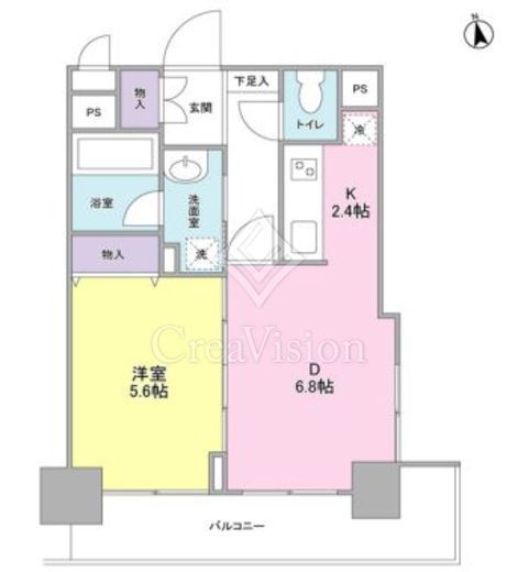 ルモン代官山　403号室　間取り