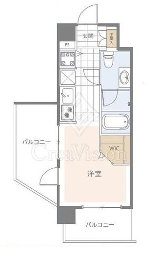 アーバンファースト神楽坂　1003号室　間取り