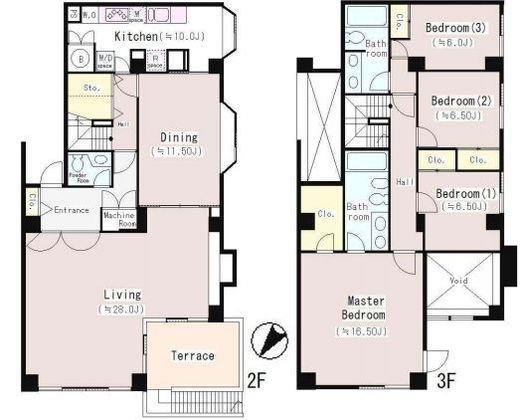 松濤リージェンシー　202号室　間取り