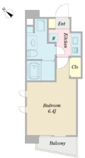 プロシード松濤　301号室　間取り