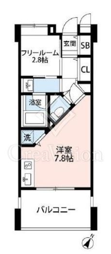 ライオンズシティ恵比寿　603号室　間取り