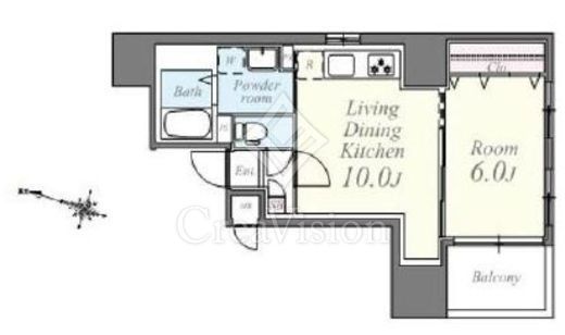 エクセレントワン　401号室　間取り
