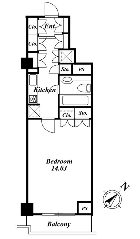 KDX代官山レジデンス　313号室　間取り