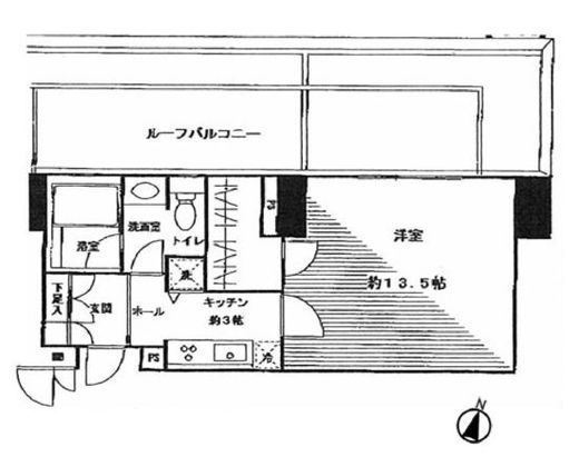 KDX代官山レジデンス　502号室　間取り