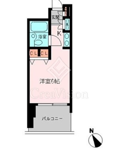 恵比寿アーバンハウス　215号室　間取り