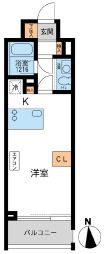 アーデン芝公園　1202号室　間取り