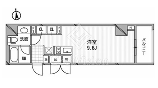 アーデン芝公園　207号室　間取り