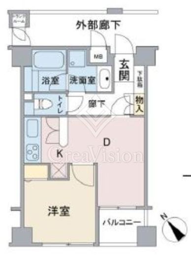ウィステリアコート代官山　202号室　間取り