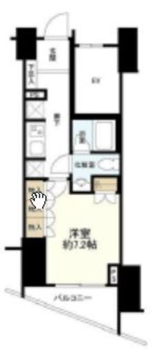 ピアース初台センティア　902号室　間取り