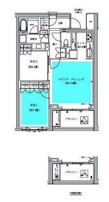 ザ・パークハウス広尾羽澤　323号室　間取り