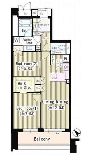 ジオ南青山　302号室　間取り