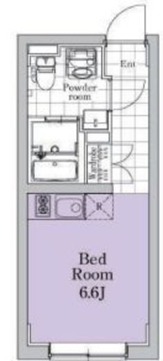 EXAM代々木八幡 (エクサム代々木八幡)　404号室　間取り