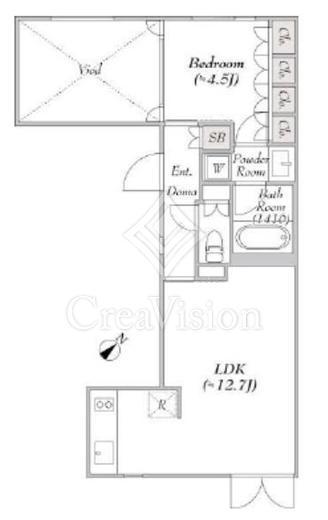 レグノ・コラージュ　304号室　間取り