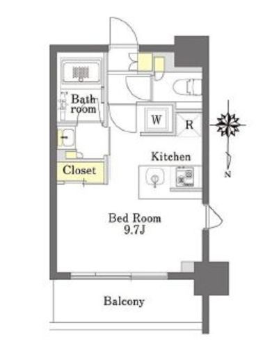 プライムメゾン森下　305号室　間取り