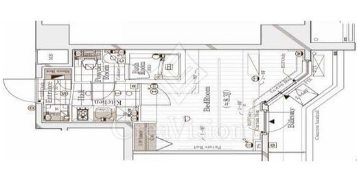 ガリシア代々木　102号室　間取り
