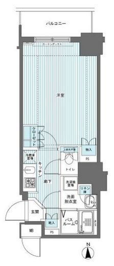 フェニックス西参道タワー　314号室　間取り