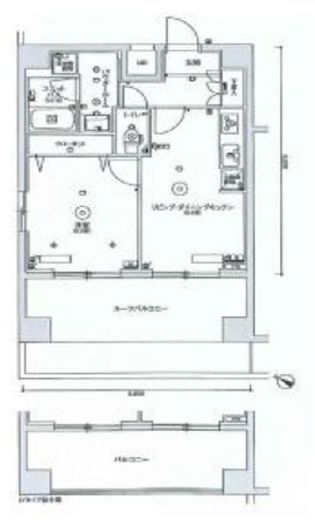 スカイコート渋谷神山町　902号室　間取り