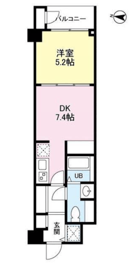 ドゥーエ参宮橋　103号室　間取り