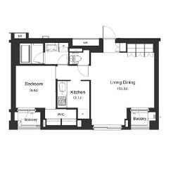 プライムアーバン笹塚　206号室　間取り