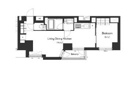 プライムアーバン笹塚　209号室　間取り