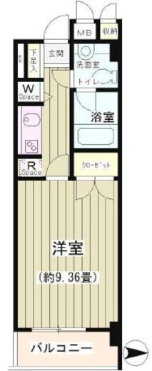 ノナプレイス渋谷神山町　102号室　間取り
