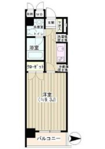 ノナプレイス渋谷神山町　204号室　間取り