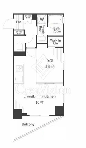 ベラスウィータ原宿　502号室　間取り