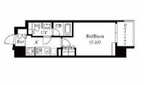 プラチナレジデンス　204号室　間取り