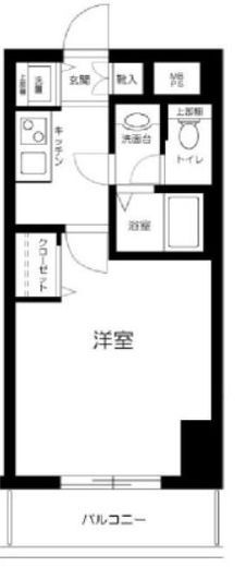 メゾン・ド・ヴィレ日本橋浜町　409号室　間取り