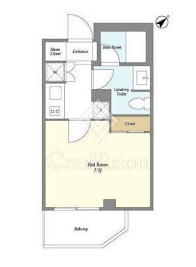 エルスタンザ代々木　202号室　間取り