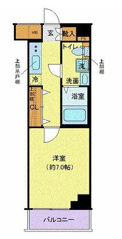 クレヴィスタ豊洲ベイサイドⅡ　303号室　間取り