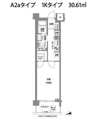 コンフォリア目黒青葉台　326号室　間取り